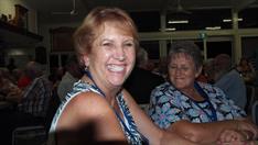 Janice Wright and Racheal Miller having fun